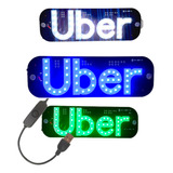 Placa Motorista Aplicativo Uber Carro Parabrisa