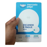 Placa Pagamento Qr Code Kit 3 Un Mercado Pago Adesivo Parede