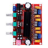Placa Para Amplificar Áudio Som Boost 2.1 50+50+100 200w Rms