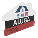 Placa Para Imobiliária Personalizada 600x450mm 50 Peças
