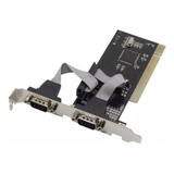 Placa Pci 2 Portas Serial Feasso Fpss-01 