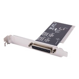 Placa Pci Controladora Porta Paralela Impressora Db25 Fêmea 
