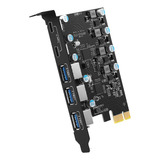 Placa Pci Express 3 Portas Usb 3.2 + 2 Usb Tipo C