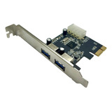 Placa Pci-e Express 2 Porta Usb