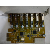 Placa Pci-e Orico 7 Portas Usb 3.0