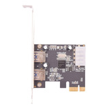 Placa Pci-e Usb 3.0 C/ 2