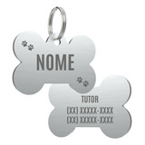 Placa Pingente Plaquinha De Identificação Pet Cachorro