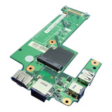 Placa Power Jack Rede Usb Ent. Font Dell Inspiron N5010