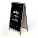 Placa Propaganda Cavalete Calçada - Bar - Restaurante 60x90