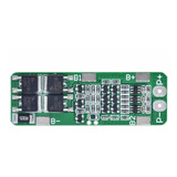 Placa Proteção De Carga Bateria Lítio 18650 3s 20a Bms Pcb