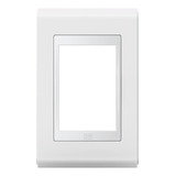 Placa Refinatto Style Branco/branco 4x2 3 Posições Weg