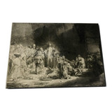 Placa Rembrandt Os Cem Florins Arte Barroca Barroco História