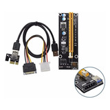 Placa Riser Pci-e + Cabo Usb