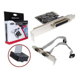 Placa Serial Rs232 Pci-e Express X1 Com 2 Portas Serial Db9