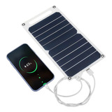 Placa Solar Carregamento Usb Portatil Celular Prova D'água