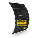 Placa Solar Flexível 100w Monocristalino Inmetro Inohouse 