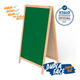 Placa Tabuleiro De Calçada Propaganda 2 Faces 120x70 Mdf
