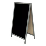 Placa Tabuleiro De Calçada Propaganda 2 Faces 120x70cm Mdf