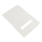 Placa Tampa Traseira Branca Stratocaster Profissional