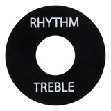 Placa Treble/rhythm Gibson Prwa 020 Preta Com Print Branco