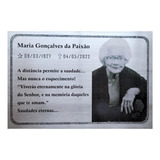Placa Tumulo Em Aço Inox Jazigo Sepultura Lápide Campa 30x20