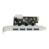 Placa Usb 3.0 C/ 4 Portas - Pci Express X1 Pci-e (mini Pci)