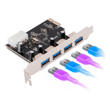 Placa Usb 3.0 Pci Express 1x