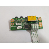 Placa Usb Audio Leitor De Cartão Lenovo G40 Lote: Rm0427.00