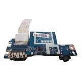 Placa Usb Leitor Cartão Audio Lenovo G400s 