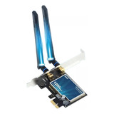 Placa Wi-fi Dual Band 2.4/5ghz 1200mbps Bluetooth 4.0 Pci-e