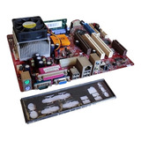 Placa-mãe Asus Amd Athlon + Memória + Cooler + Ide Pc Antigo