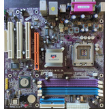 Placa-mãe Lga 775 Ecs Ddr2 Sata Pci P4m800pro-m Nota Fiscal 