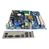 Placa-mãe+ Processador Amd + 2gb Ddr3