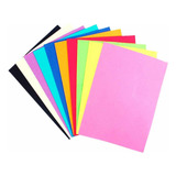 Placas De Eva 40cm X 60cm X 2mm 50 Folhas Coloridas Sortidas