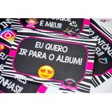 Placas De Fotos Chá De Lingerie