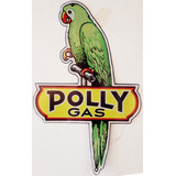 Placas Decorativas Antigo Posto Gasolina Polly