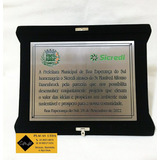 Placas Para Homenagem- Aço Inox