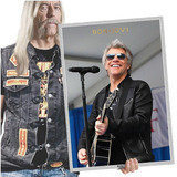 Placas Rock Legend John Bon Jovi Ritchie Sambora A2 09