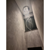Plafon De Cristal Legitimo Caracol Espiral S Ø70 Hall Escada
