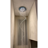 Plafon De Cristal Legitimo Caracol Espiral S Ø80 Hall Escada