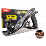 Plaina Manual De Metal Profissional 225x50mm Fertak