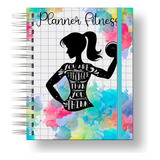 Planner Agenda Fitness Feminino emagrecimento controle Peso
