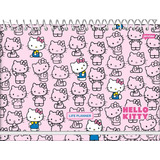 Planner Agenda Espiral Life Hello Kitty Jandaia 104 Páginas Cor Da Capa Rosa