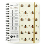 Planner Permanente Cicero Wire-o Semanal Notas A5 Melissa Cor Da Capa Melissa/favo De Abelhas