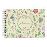Planner Semanal Permanente - A5 - Fre/ver - Folhas & Flores