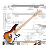 Planta Contrabaixo Presicion Bass, , Envio Mail Free