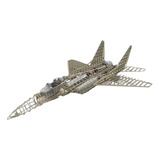 Planta Jato Mig-29 P/ M.balsa Corte A Laser Cnc+ F.gratís+br