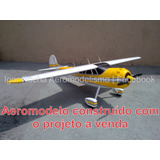 Planta Pdf Aeromodelo Cessna 195 - Construção Em Isopor