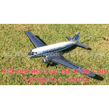 Planta Pdf Aeromodelo Douglas Dc-3 - Construção Em Isopor