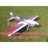 Planta Pdf Aeromodelo Extra 300 - Construção Em Isopor